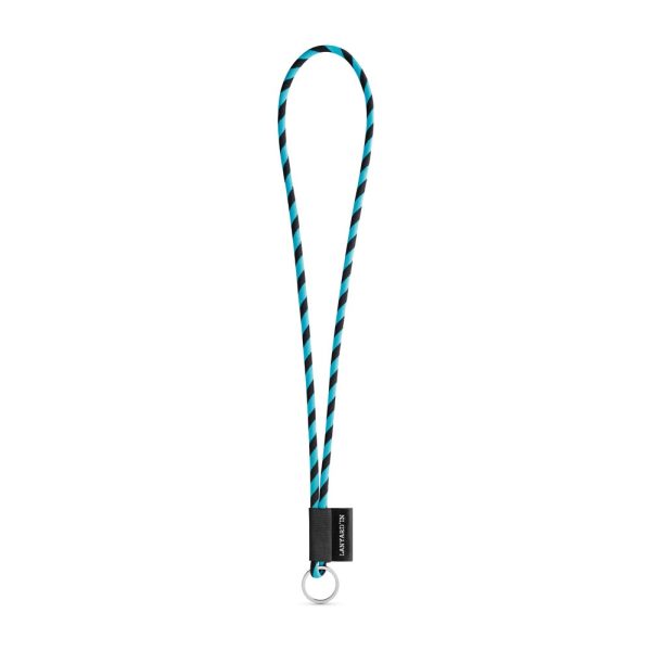 75093. Lanyard Tube Long Set I. Modele standardowe P040983S czarny / błękitny