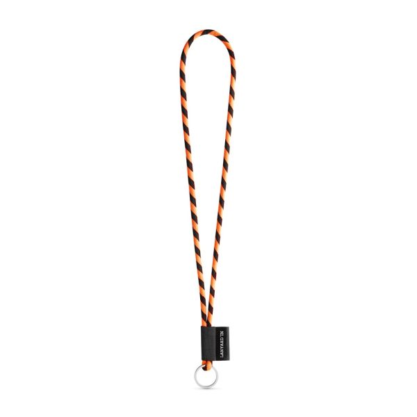 75093. Lanyard Tube Long Set I. Modele standardowe P040983S czarny / pomarańczowy