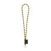 75093. Lanyard Tube Long Set I. Modele standardowe P040983S czarny / żółty