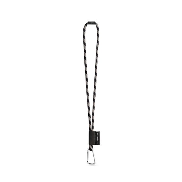 Lanyard Tube Long Set II. Modele standardowe P054599S czarny / szary