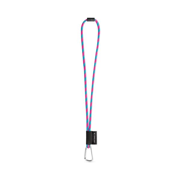 Lanyard Tube Long Set II. Modele standardowe P054599S opalizujący różowy / błękitny