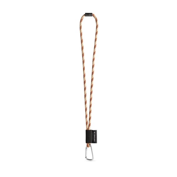 Lanyard Tube Long Set II. Modele standardowe P054599S brązowy / beżowy