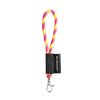 Lanyard Tube Short Set. Modele standardowe P054616S fluorescencyjny żółty / opalizujący różowy