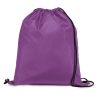 CARNABY. Worek typu plecak z 210D z czarnym sznurkiem P036392S purpurowy