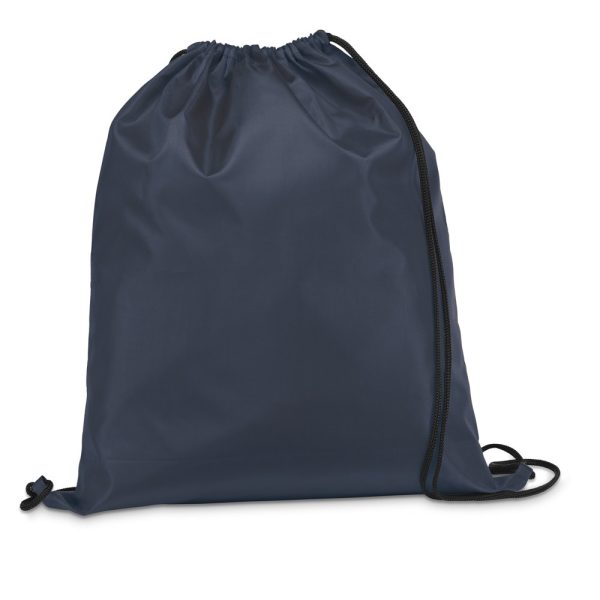CARNABY. Worek typu plecak z 210D z czarnym sznurkiem P036392S granatowy