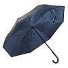 Parasol odwracalny RPET P131726D ciemnoniebieski