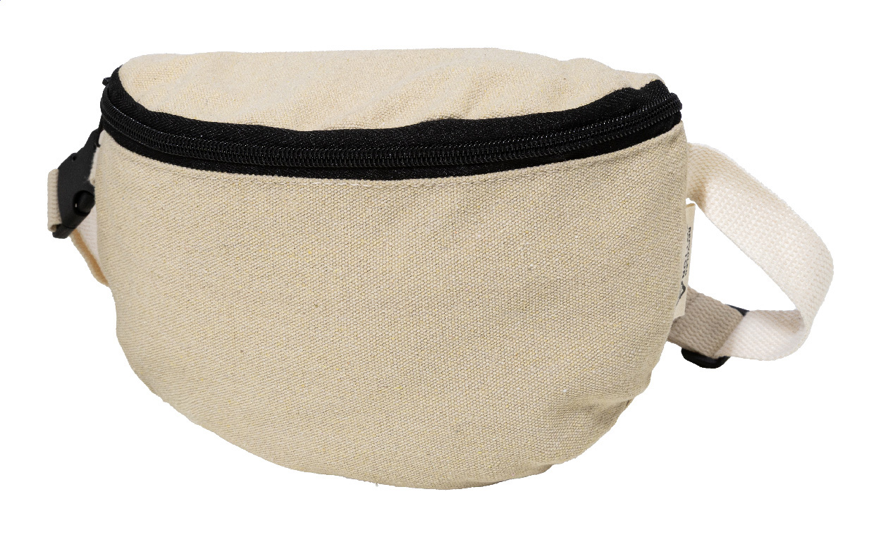 Torba biodrowa z recyklingowanego płótna P131616D AN-AP800121-W