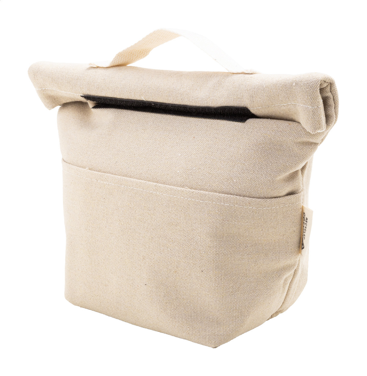 Torba termiczna z recyklingowanego płótna P131599D AN-AP800122-W