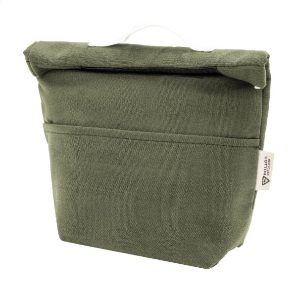 Torba termiczna z recyklingowanego płótna P131599D zielony