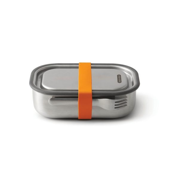 Duże pudełko śniadaniowe ze stali nierdzewnej Black+Blum P104191X pomarańczowy
