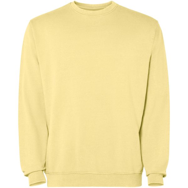 Jaya sweter unisex z okrągłym dekoltem P130914C żółty