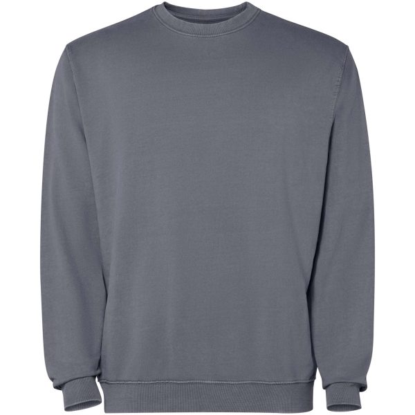 Jaya sweter unisex z okrągłym dekoltem P130914C ciemnoszary