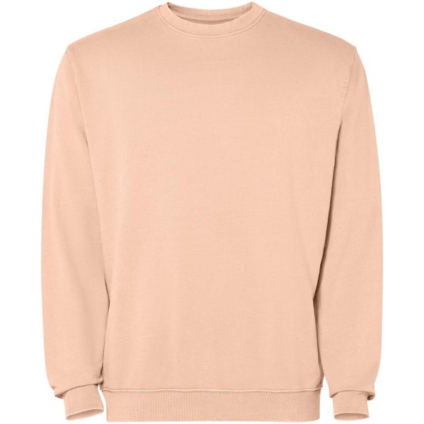 Jaya sweter unisex z okrągłym dekoltem P130914C jasnopomarańczowy