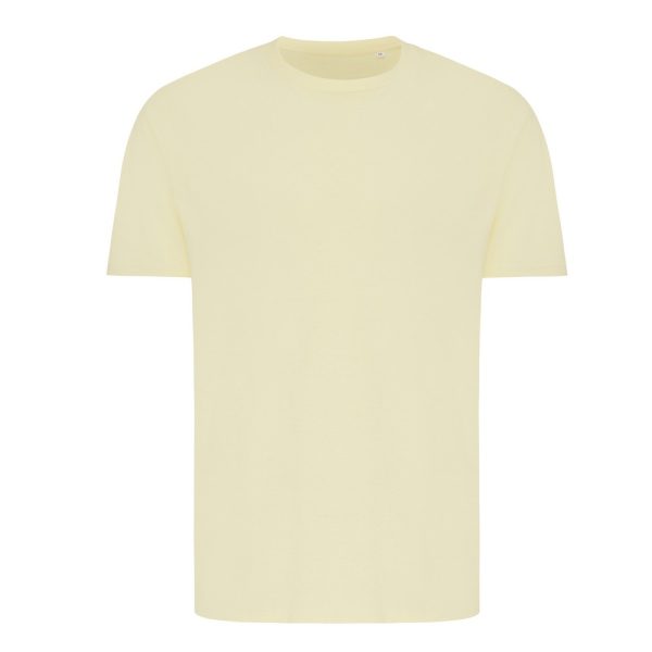 Koszulka z bawełny z recyklingu Iqoniq Brett P083195X cream yellow