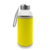 Szklana butelka 420 ml P132430X żółty