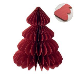 Papierowa dekoracja choinka P122419O MI-CX1578-W