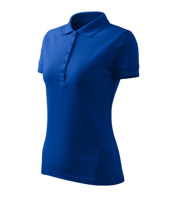 Koszulka polo damska Pique Polo Free P064382F chabrowy