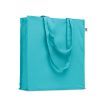 Torba z bawełny organicznej P053300O turkusowy