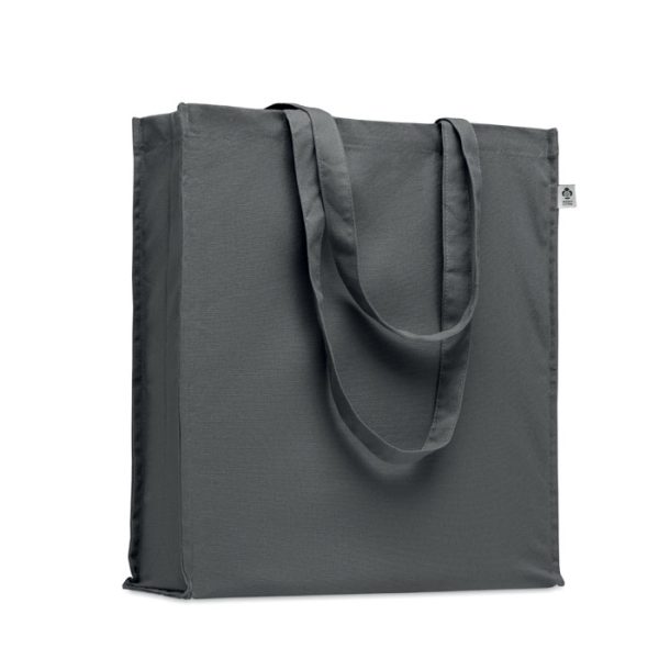 Torba z bawełny organicznej P053300O kamienny szary