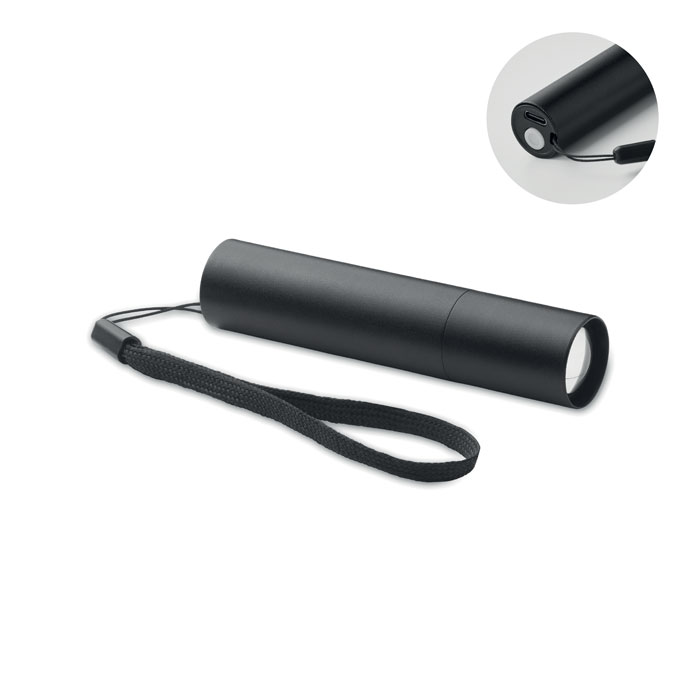 Aluminiowa latarka akumulatorow P100893O MI-MO2461-W