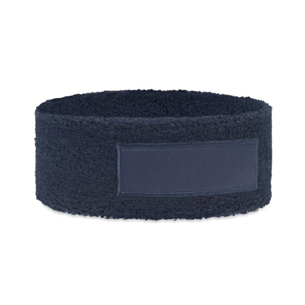 Opaska na głowę z bawełny P122508O francuski granat