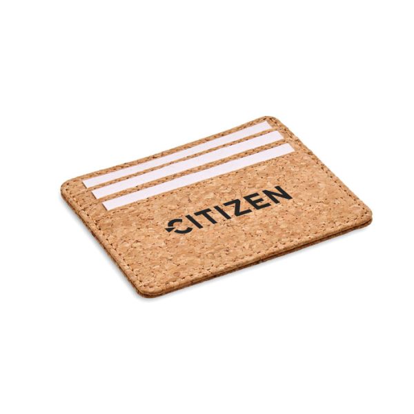 Korkowe etui na karty z RFID P122541O