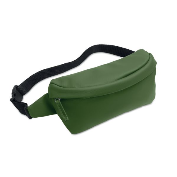 Saszetka z materiału 600D RPET P122568O ciemnozielony