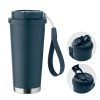Kubek dwuścienny 500 ml P122609O francuski granat