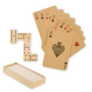 Zestaw domino i karty P122631O MI-MO2669-40