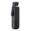 Butelka dwuścienna 500 ml P122756O czarny