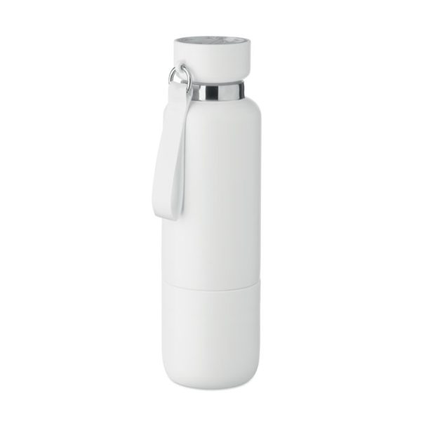 Butelka dwuścienna 500 ml P122756O bialy