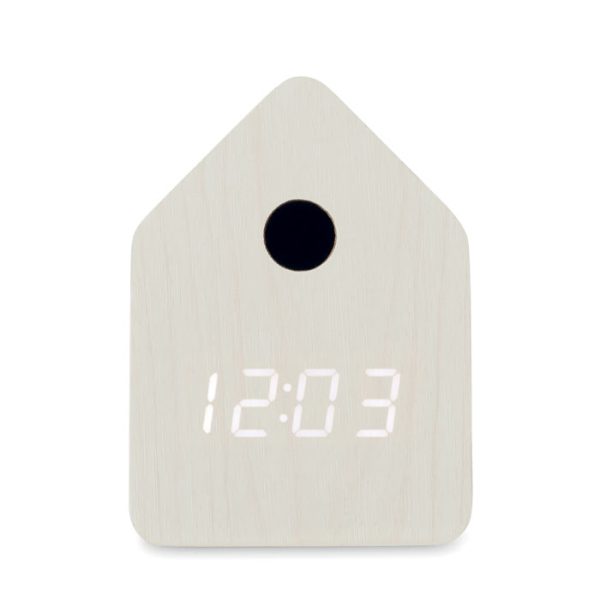 Budzik z kukułką z płyty MDF P122789O