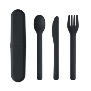Zestaw sztućców w etui z PLA P122809O MI-MO2743-W