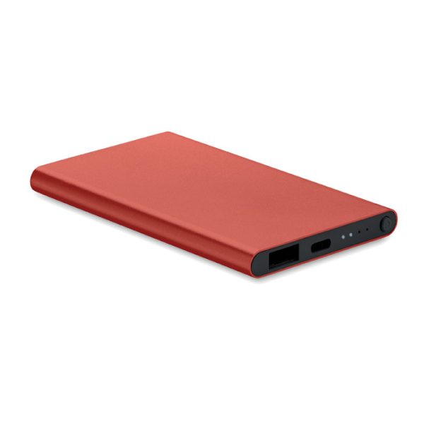 Power Bank 4000 mAh typ C P045768O burgund