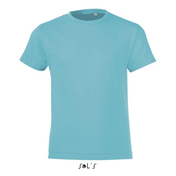 REGENT F Dziecięcy T-SHIRT P123756O niebieski atol