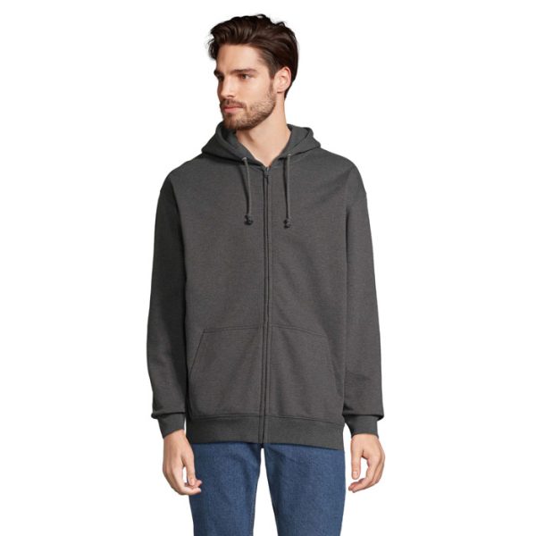 CARTER Bluza z kapturem P125826O charcoal melange