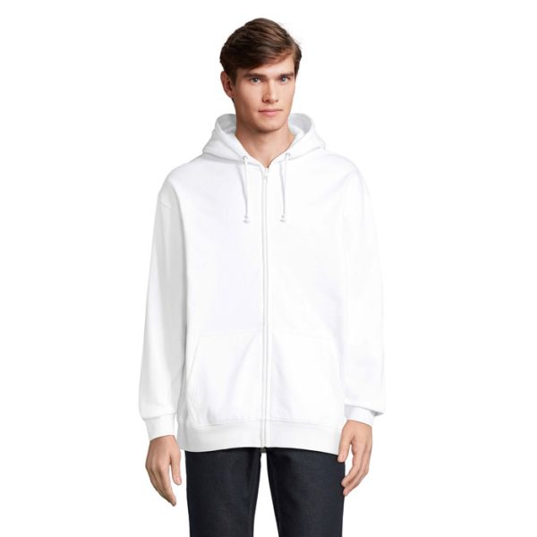 CARTER Bluza z kapturem P125826O bialy