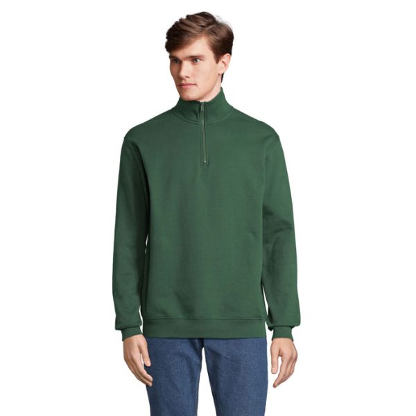 Bluza z kołnierzem CONRAD P126558O ciemno / zielony