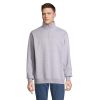 Bluza z kołnierzem CONRAD P126558O szary melanż