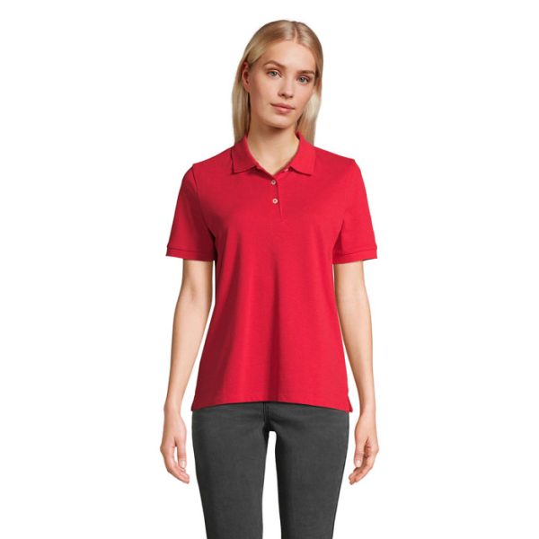 PACIFIC WOMEN POLO P126908O czerwony