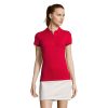 PASSION Damskie POLO 170g P127611O czerwony