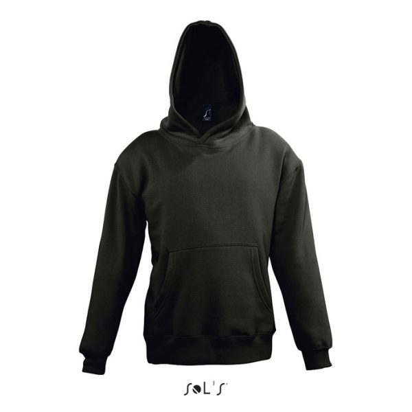Bluza z kapturem SLAM KIDS P129716O czarny / czarny opal
