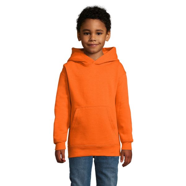 Bluza z kapturem SLAM KIDS P129716O pomaranczowy