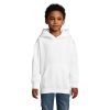 Bluza z kapturem SLAM KIDS P129716O bialy
