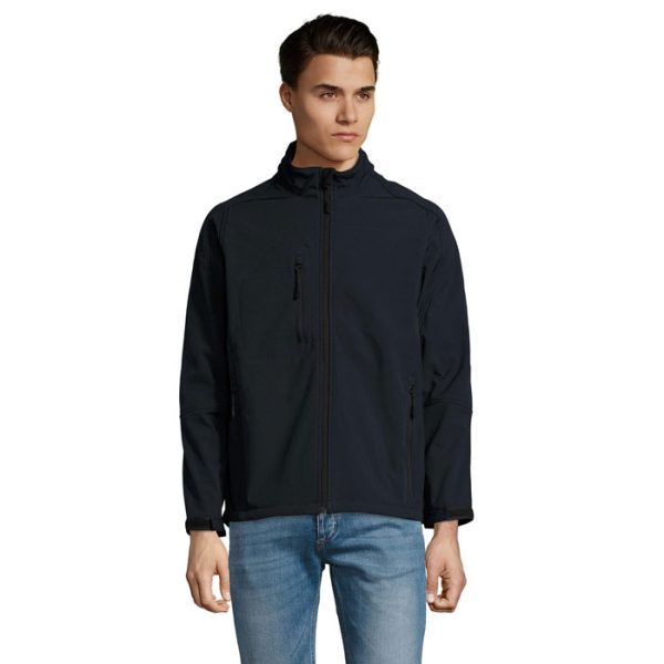 RELAX Męski softshell 340g P129894O abyss blue