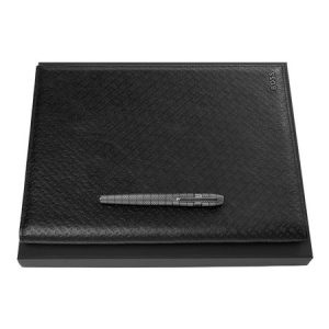 Zestaw upominkowy Hugo Boss teczka i pióro wieczne - HDF412A + HSH4982D P092987P PM-HPFP498D