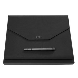 Zestaw upominkowy Hugo Boss teczka i pióro kulkowe - HDF414A + HSF4855D P092989P PM-HPFR414A