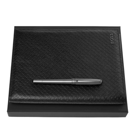 Zestaw upominkowy Hugo Boss teczka i pióro kulkowe - HDM412A + HSY4875D P092994P PM-HPMR487D