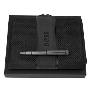 Zestaw upominkowy Hugo Boss teczka i pióro kulkowe - HSH4985D + HTM413A P092996P PM-HPMR498D