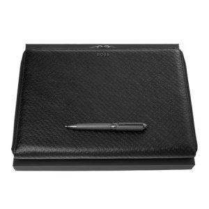 Zestaw upominkowy Hugo Boss teczka i długopis - HSI4654D + HTA411A P092962P PM-HPAB411A